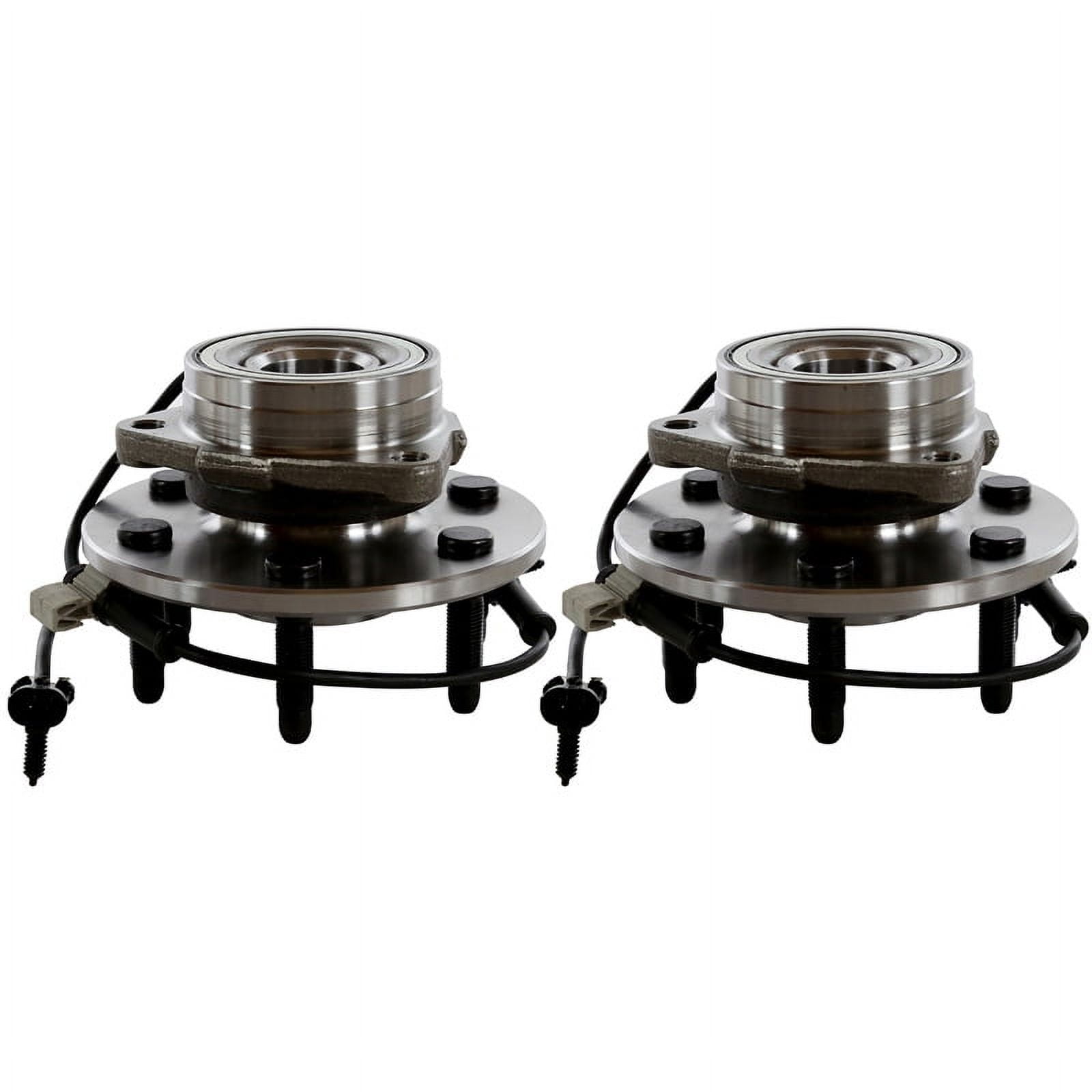AutoShack Front Wheel Hub Bearing Assemblies with ABS| Replacement for 2003-2014 Chevrolet Express 1500 2007 Chevrolet Silverado 1500 Classic 2007 GMC Sierra 1500 Classic 2000-2006 GMC Yukon | 2-PC