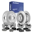 thumbnail image 1 of AutoShack Front Vented & Rear Solid Brake Rotors + Premium Ceramic Pads + Calipers 16-PC Brake Kit Replacement for 2013 Chrysler 200, 1 of 4