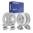 thumbnail image 1 of AutoShack Front & Rear Brake Rotors & Calipers for Volkswagen, Jetta 2005-2009 Golf 2010, FWD L4 1.9L 2.0L L5 2.5L, 1 of 4