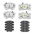 thumbnail image 1 of AutoShack Front and Rear Brake Calipers and Ceramic Pads Kit Set Replacement for 2011 INFINITI G37 3.7L V6 AWD BRK030661754, 1 of 6