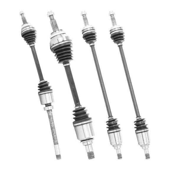 AutoShack Front & Rear CV Axle Shaft Assemblies for Lexus, RX350 2010-2014, AWD V6 3.5L