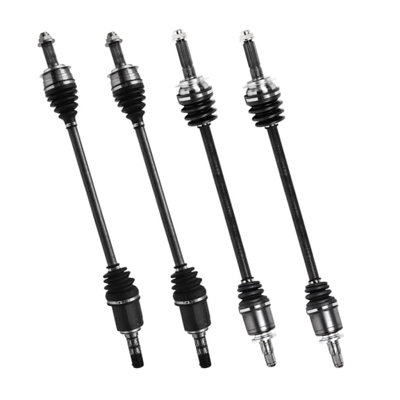 AutoShack Front & Rear CV Axle Shaft Assemblies for Subaru, Legacy 2018-2019, AWD H4 2.5L