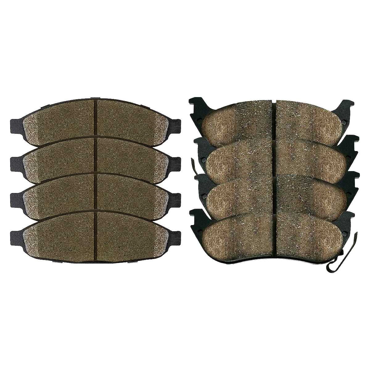 Akebono Brake Pads Chrysler Pacifica 04-08 Akebono Brake Pads Chrysler Pacifica 04-08