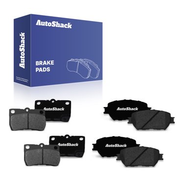 FRAXLE Front & Rear Ceramic Brake Pads – For Lexus IS250 2006-2013 – Low Dust, 5 Year Warranty