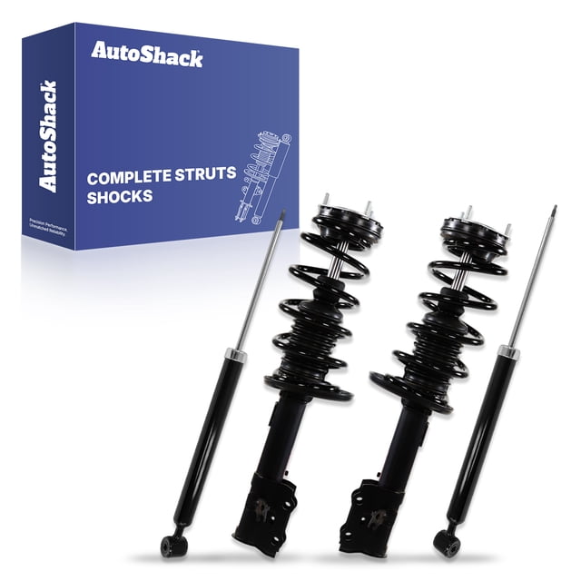 Ford Spring Rear AutoShack Front and Rear Complete Strut Assembly with Coil Springs ...