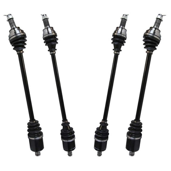 AutoShack Front & Rear ATV Axle Shaft Assembly Replacement for 2016 Polaris RZR XP 1000 EPS 2016 Polaris RZR XP 4 1000 EPS 4-PC Set