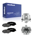 thumbnail image 1 of AutoShack Front Brake Calipers + Premium Ceramic Brake Pads Replacement for 2003-2017 Honda Accord 2013-2021 Honda Civic 2013-2015 Acura ILX 6-PC Kit, 1 of 5
