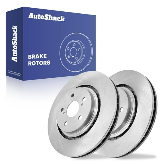 AutoShack Front Brake Rotors for Toyota & Lexus, Camry 2018-2024 RX350 2016-2022 NX350 2022-2025 RX450h 2016-2022 Avalon 2019-2022, AWD FWD L4 2.4L 2.5L V6 3.5L - 12.91" (328 mm), 5-Lug