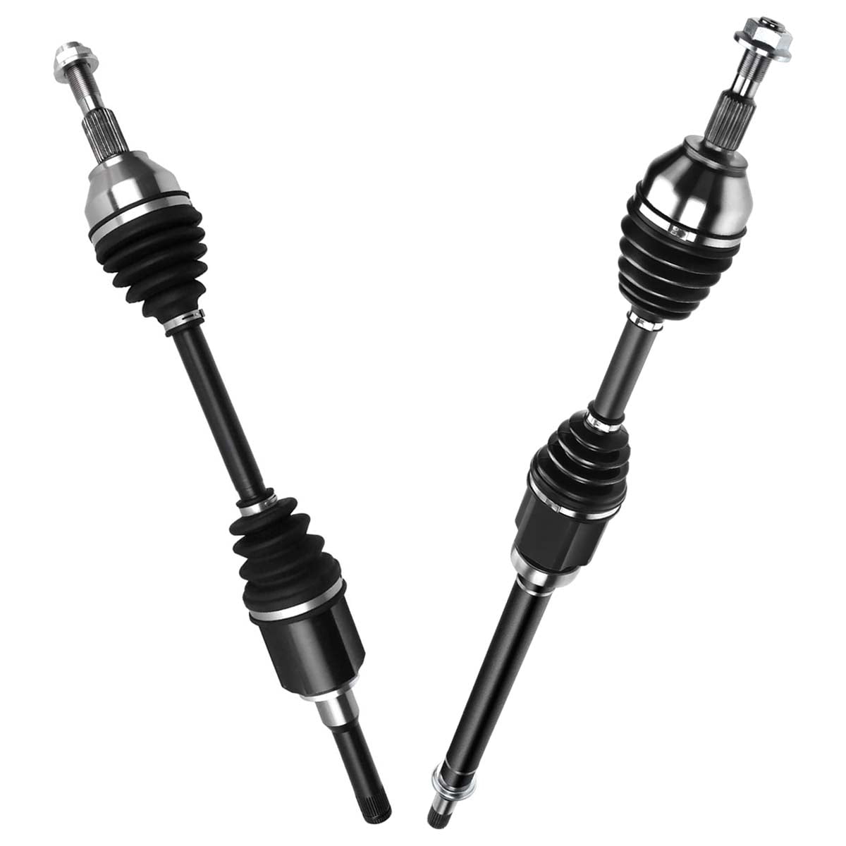 AutoShack Front CV Axle Shaft Assemblies for Ford & Lincoln, Fusion 2013-2018 MKZ 2014-2016, AWD FWD L4 1.5L 1.6L 2.0L, Left and Right, Pair