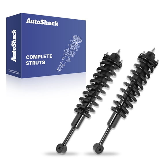 AutoShack Front Complete Strut & Coil Spring Assemblies - Driver and Passenger Side for Lexus, GX460 2010-2018 GX470 2003-2009, AWD 4WD V8 4.6L 4.7L