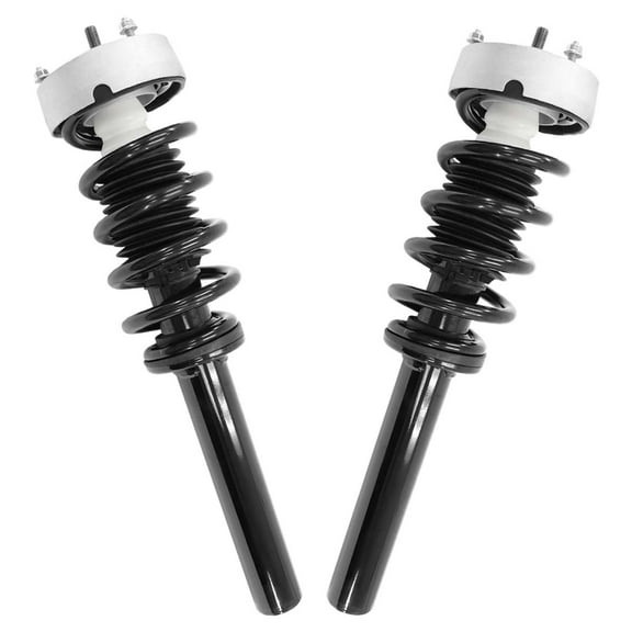 AutoShack Front Complete Strut & Coil Spring | Replacement for 2014-2018 BMW X5 2015-2019 BMW X6 | 2-PC