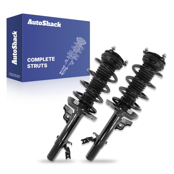AutoShack Front Complete Strut & Coil Spring Assemblies - Driver and Passenger Side for Honda, Pilot 2016-2020 Ridgeline 2017-2020, AWD FWD V6 3.5L