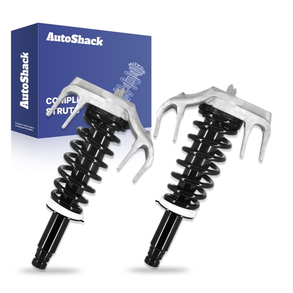 AutoShack Front Complete Strut & Coil Spring Assemblies - Driver and Passenger Side for Cadillac, CTS 2008-2009, 2011-2014, AWD L4 2.0L V6 3.0L 3.6L
