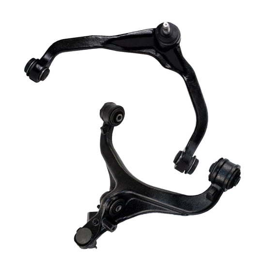 AutoShack Front Left Control Arms and Ball Joint with Bushings for Jeep & Dodge, Liberty 2008-2012 Nitro 2007-2011, 4WD RWD V6 3.7L 4.0L, Pair