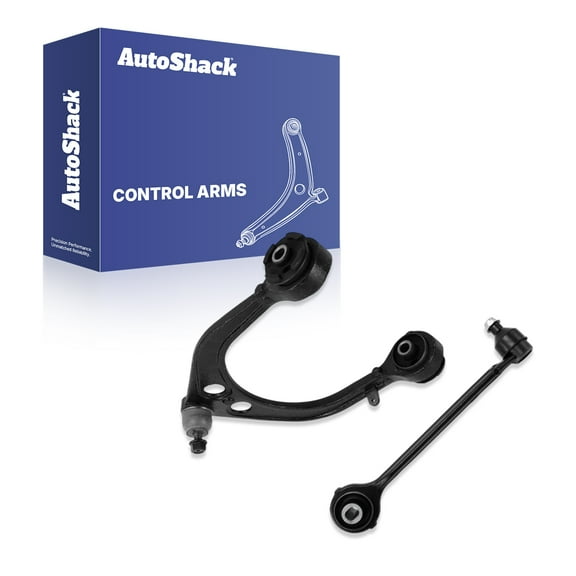 AutoShack Front Right Control Arms and Ball Joint with Bushings | Replacement for 2012-2020 Dodge Charger 2011-2020 Dodge Challenger 2012-2014 Chrysler 300 2009-2010 Chrysler 300 | 2-PC