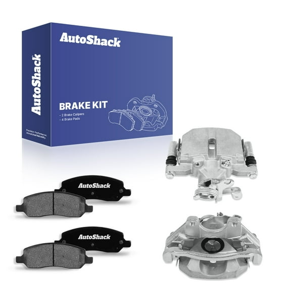 AutoShack Rear Brake Calipers Ceramic Brake Pads | Replacement for 2006-2011 Buick Lucerne 2006-2011 Cadillac DTS | 6-PC