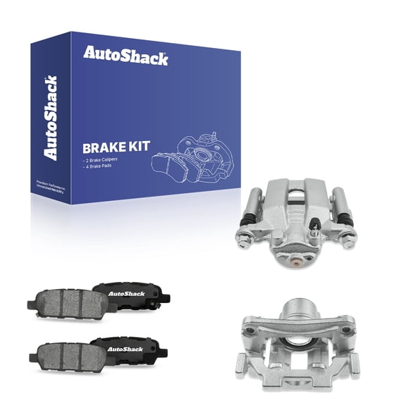 AutoShack Rear Brake Calipers Ceramic Brake Pads | Replacement for 2013 INFINITI FX37 2014-2017 INFINITI QX50 2014-2017 INFINITI QX70 | 6-PC