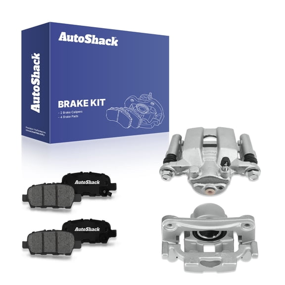 AutoShack Rear Brake Calipers Premium Ceramic Brake Pads | Replacement for 2009-2022 Nissan Murano 2013-2020 Nissan Pathfinder 2023 Nissan Z | 6-PC