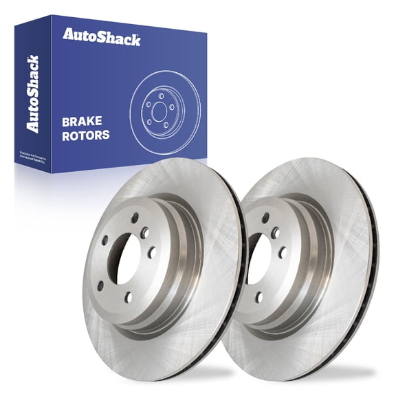 AutoShack Rear Brake Rotors for BMW, 335i 2007-2013 X1 2012-2015 335i xDrive 2009-2013 330xi 2006, AWD RWD L4 2.0L L6 3.0L - 13.22" (335.8 mm), 5-Lug