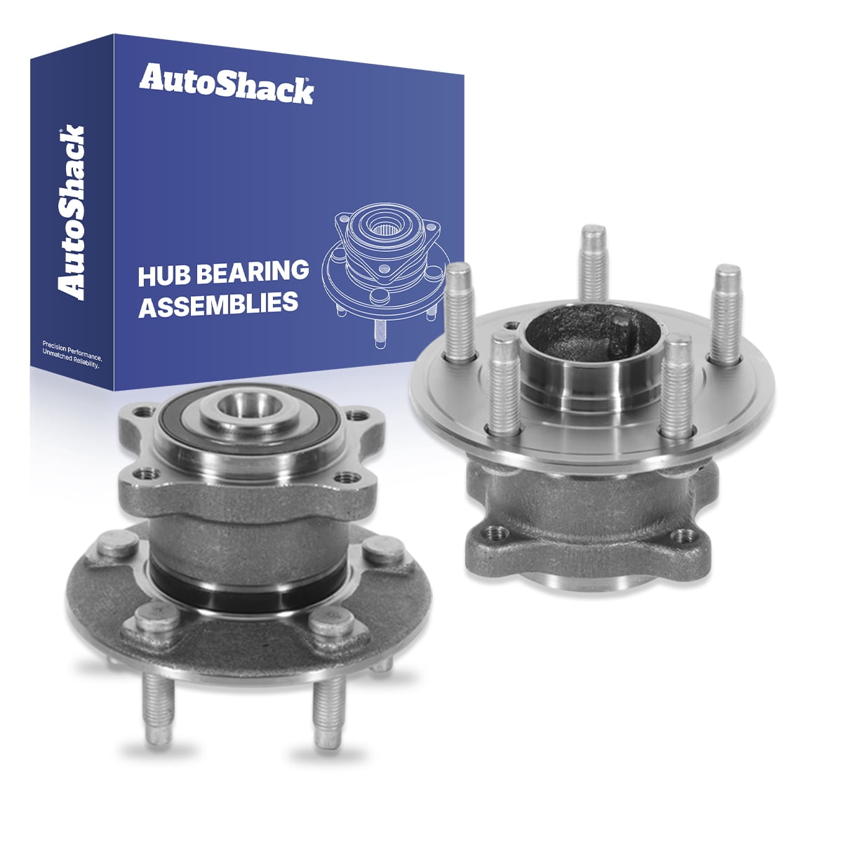 AutoShack Rear Wheel Hub Bearing Assemblies with ABS| Replacement for 2013-2015 Buick Encore 2012-2015 Chevrolet Sonic 2013-2015 Chevrolet Trax | 2-PC
