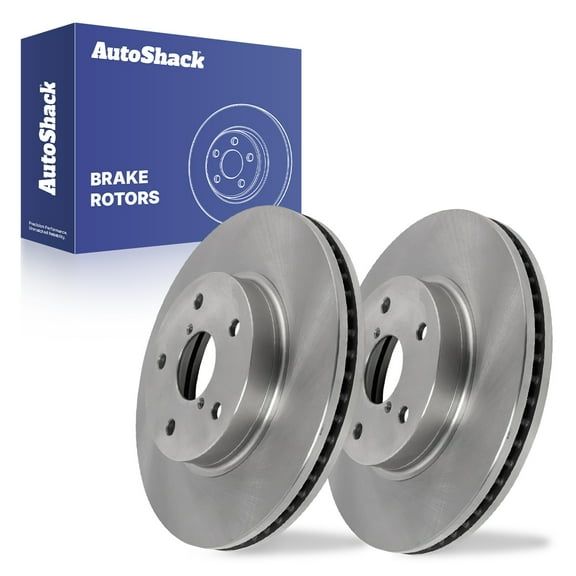 AutoShack 11.65" (296 mm) Front Vented Brake Rotors | Replacement for 2009-2018 Toyota RAV4 | 2-PC Set