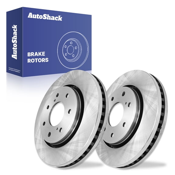 AutoShack Front Brake Rotors for Ford, F-150 2010-2014, 4WD RWD AWD V6 3.5L 3.7L V8 4.6L 5.0L 5.4L 6.2L - 13.78" (350 mm), 7-Lug