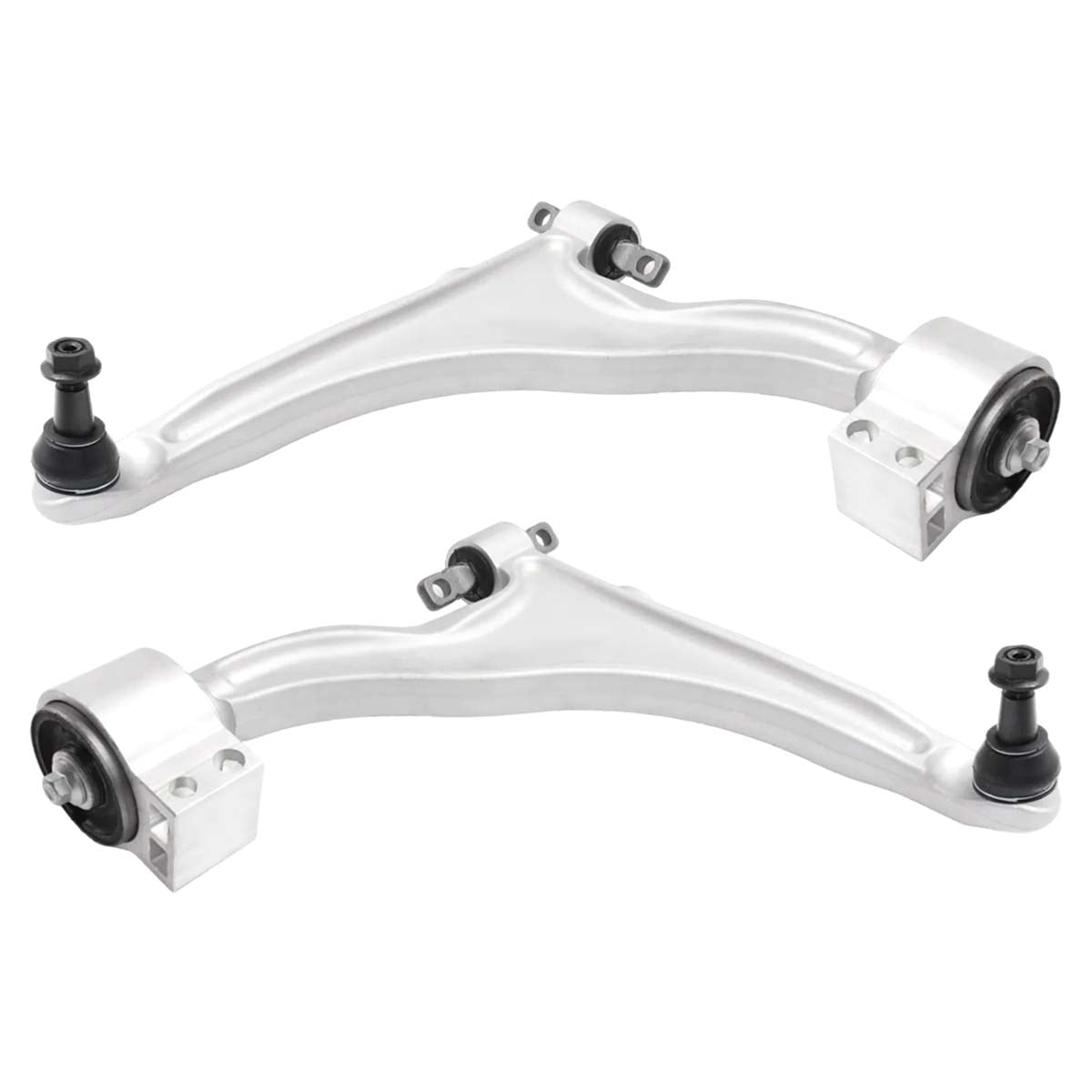 AutoShack Front Lower Control Arms and Ball Joint with Bushings for Cadillac, SRX 2010-2016, AWD FWD V6 2.8L 3.0L 3.6L, Pair