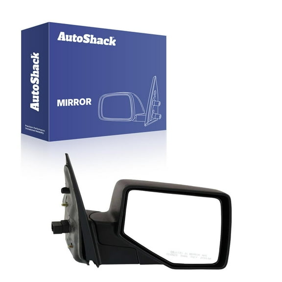 AutoShack Passenger Side Mirror Power Non-Heated Black | Replacement for 2006-2010 Ford Explorer 2007-2010 Ford Explorer Sport Trac | 1-PC