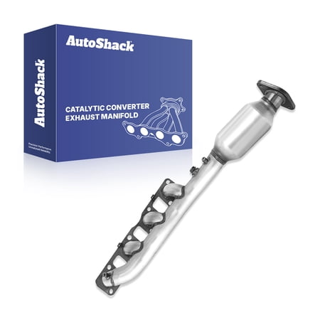 AutoShack Exhaust Manifold Catalytic Converter Kit | Replacement for 2004-2015 Nissan TITAN 2005-2015 Nissan Armada 2004-2010 INFINITI QX56 | 2-PC