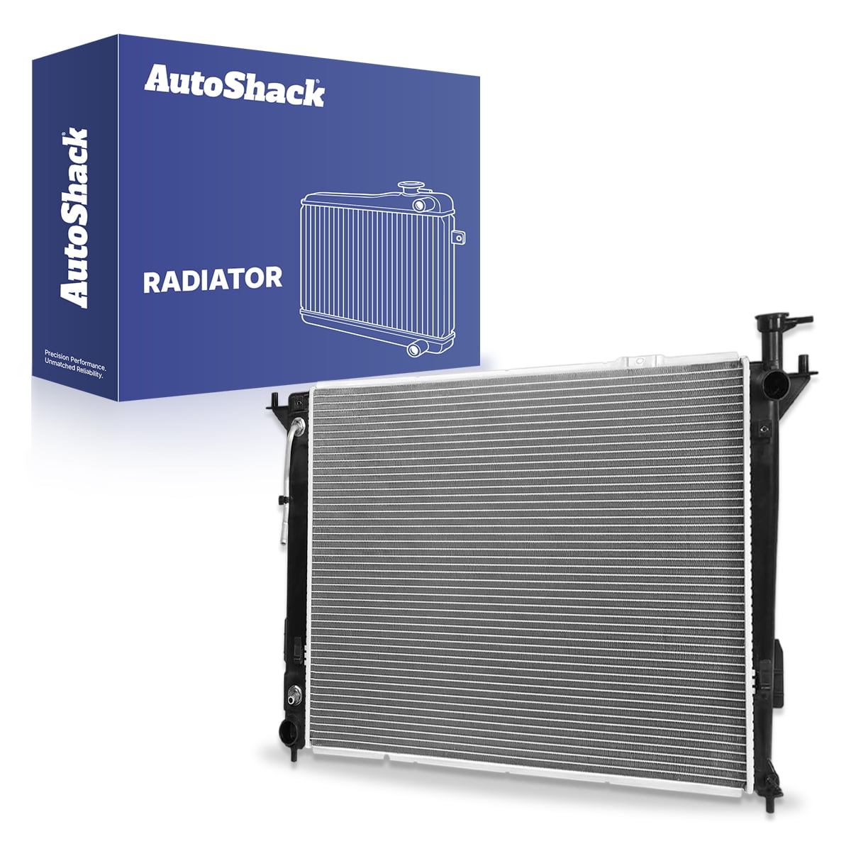 Autoshack Radiator Compatible with Hyundai & Kia, Santa Fe Sport 2013-2018 Sorento 2011-2015 Santa Fe 2010-2018, L4 2.0L 2.4L V6 3.3L 3.5L, with Transmission Oil Cooler