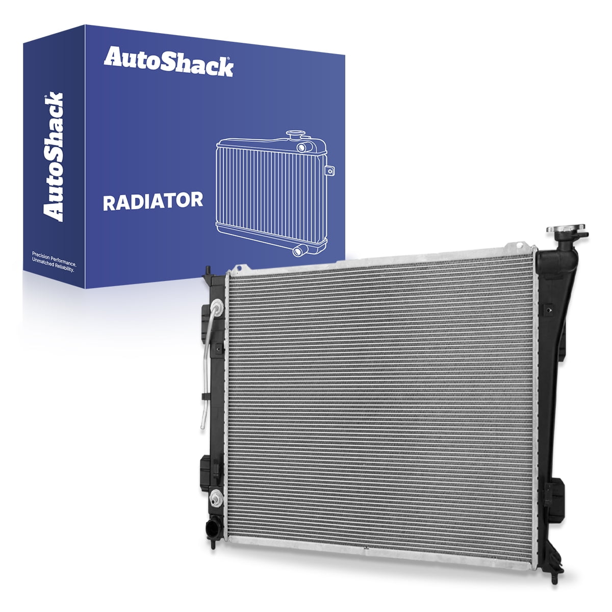 Autoshack Radiator Compatible with Hyundai & Kia, Sonata 2011-2014 Optima 2011-2015 Azera 2012-2017 Cadenza 2014-2016, L4 2.0L 2.4L V6 3.3L, with Transmission Oil Cooler