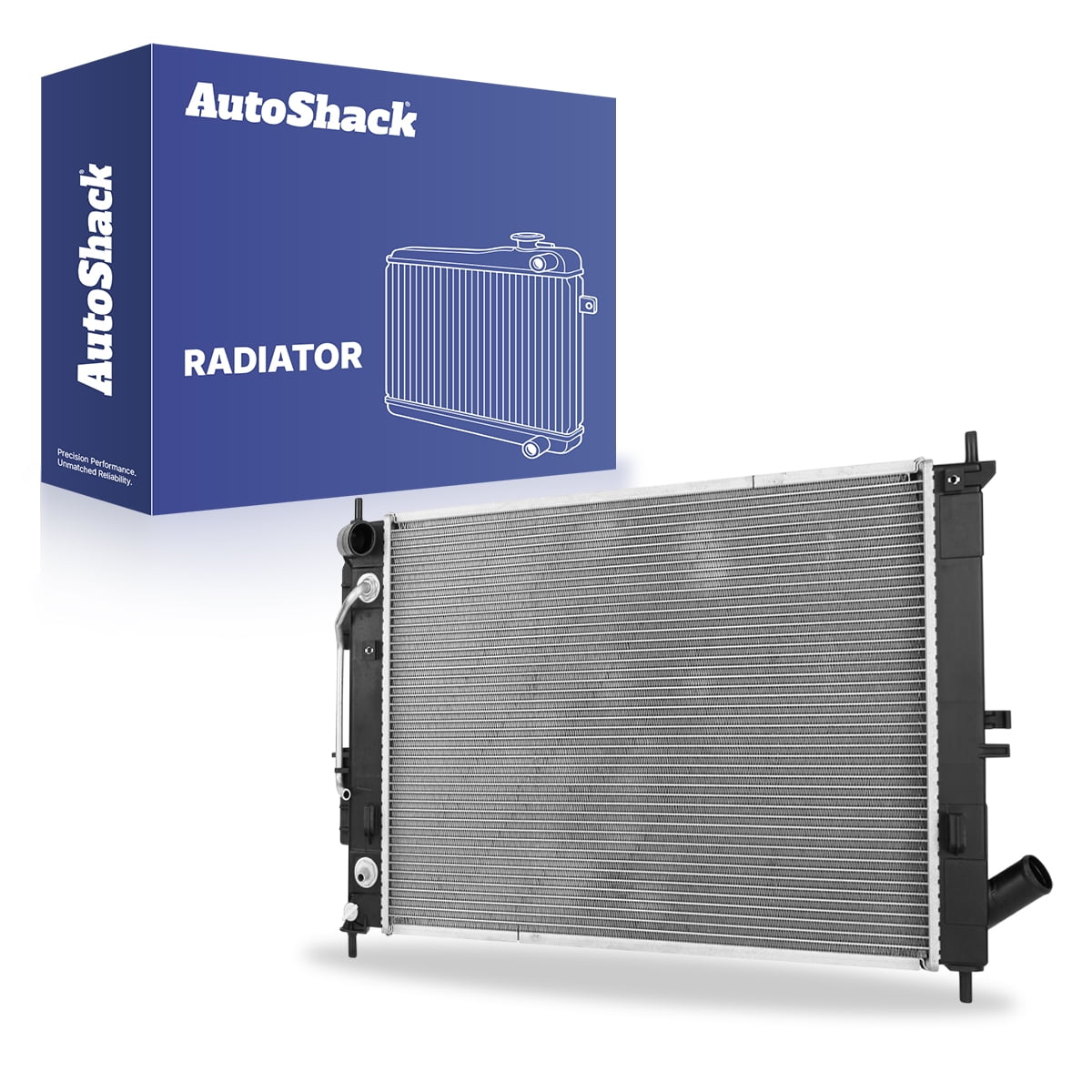 Autoshack Radiator Compatible with Hyundai & Kia, Elantra 2014-2016 Forte 2015-2018 Forte5 2014-2018 Elantra GT 2016-2017, L4 1.6L 1.8L 2.0L, with Transmission Oil Cooler