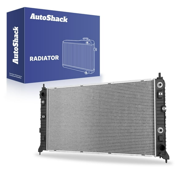AutoShack Radiator 19.21" (487.9 mm) Core Replacement for 2019-2024 Chevrolet Silverado 1500 2019-2024 GMC Sierra 1500 2022 GMC Sierra Nueva 2022 Chevrolet Silverado 1500 LTD 1-PC