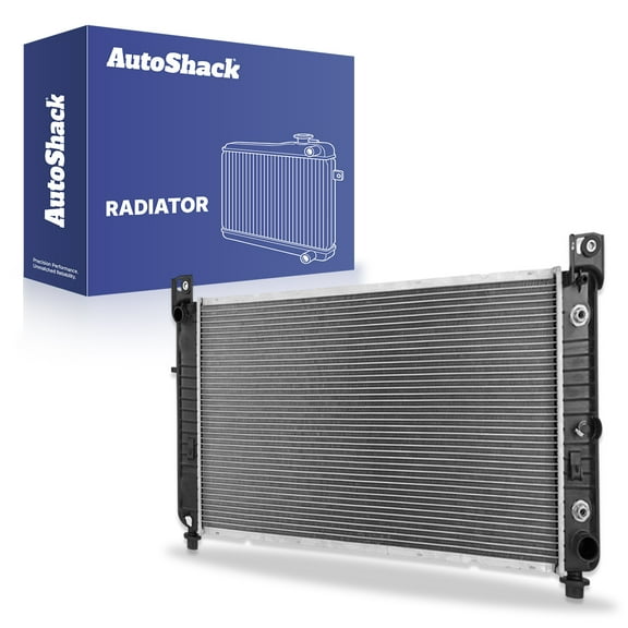 AutoShack Radiator 17.25" (438.2 mm) Core | Replacement for 1999-2013 Chevrolet Silverado 1500 2003-2013 GMC Sierra 1500 | 1-PC