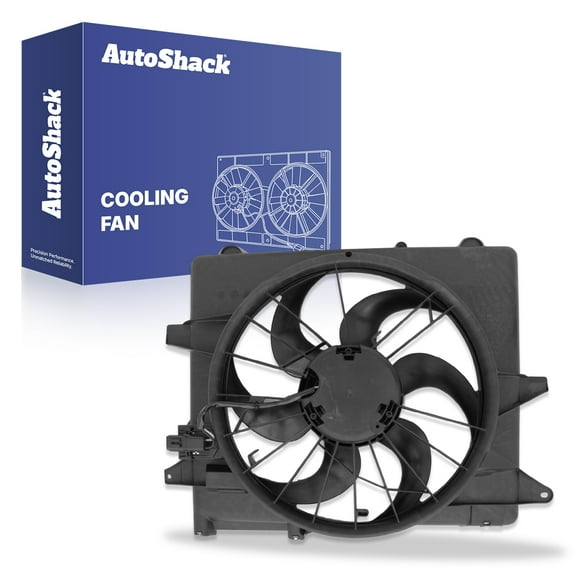 AutoShack Radiator Cooling Fan Assembly | Replacement for 2005-2014 Ford Mustang | 1-PC