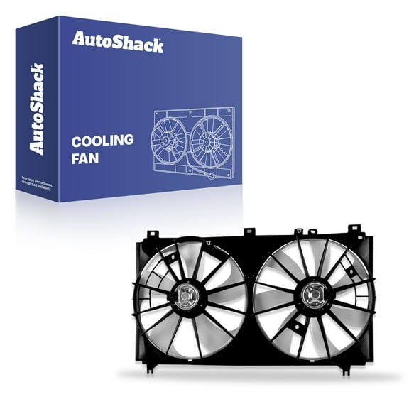 AutoShack Radiator Cooling Fan Assembly for Lexus, IS250 2006-2013, V6 2.5L