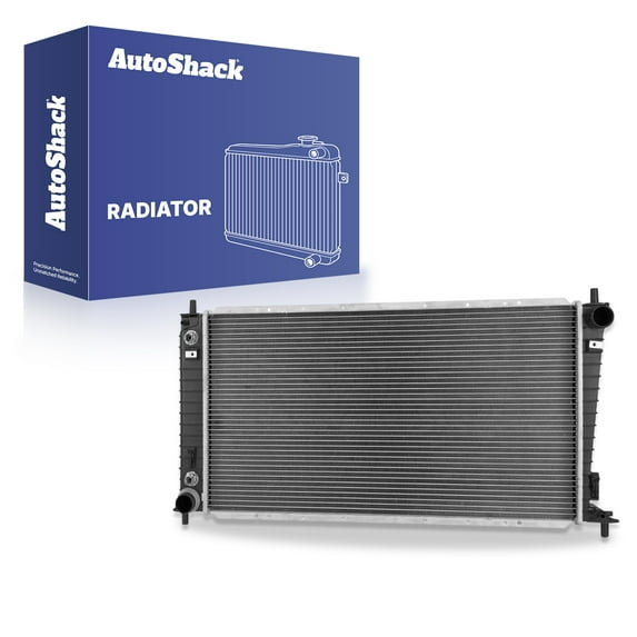 Autoshack Radiator Compatible with Ford, F-150 1999-2003 F-250 Super Duty 1999-2003 Expedition 1999-2002, V6 4.2L V8 4.6L 5.4L 6.0L 7.3L V10 6.8L, with Transmission Oil Cooler