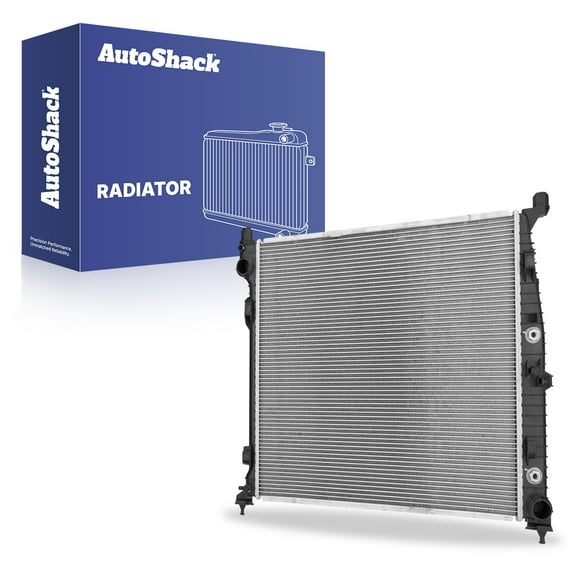Autoshack Radiator Compatible with Mercedes-Benz, ML350 2012-2015 GLE350 2016-2018 GLS450 2017-2019 GLE43 AMG 2017-2019 GL450 2015-2016 ML400 2015, V6 3.0L 3.5L, with Transmission Oil Cooler