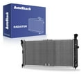 thumbnail image 1 of Autoshack Radiator Compatible with Pontiac, Buick & Chevrolet, Grand Prix 1997-2003 Century 1997-1999 Venture 1997-2000 Regal 1997-1999, V6 3.1L 3.4L 3.8L, with Transmission Oil Cooler, 1 of 5