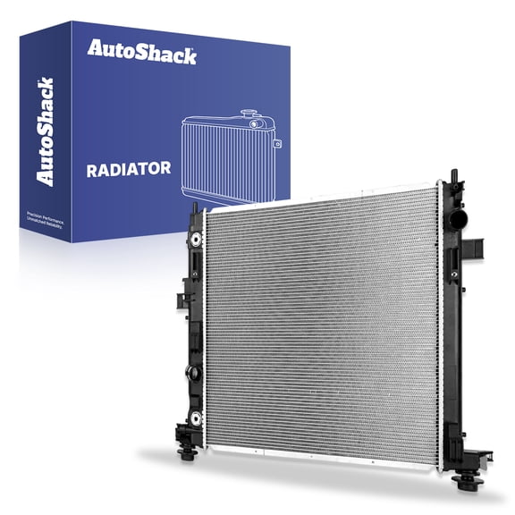 Autoshack Radiator Compatible with Chevrolet & Cadillac, Camaro 2016-2017, 2022-2024 ATS 2016-2019 CTS 2016-2019, L4 2.0L V6 3.6L V8 6.2L, With Transmission Oil Cooler