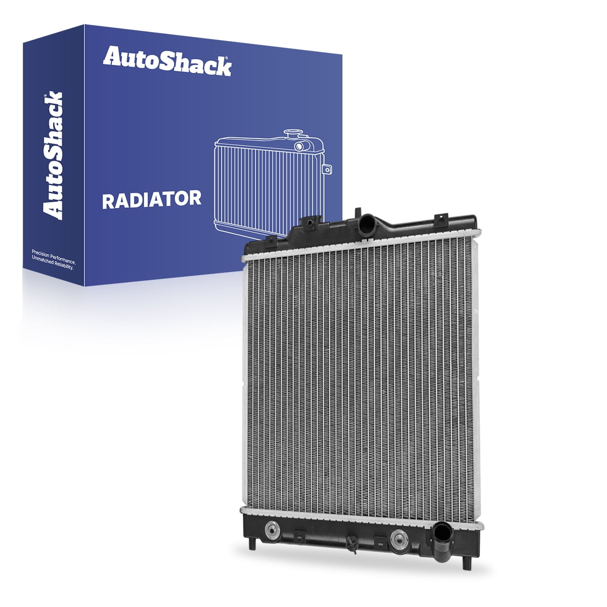 Autoshack Radiator Compatible with Honda & Acura, Civic 1992-2000 Civic del Sol 1993-1997 EL 1997-2000, L4 1.5L 1.6L, with Transmission Oil Cooler