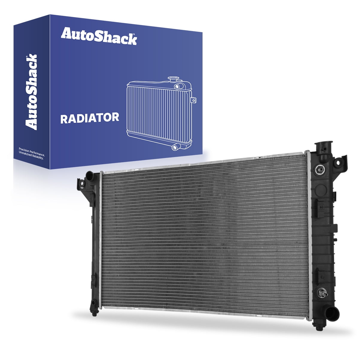 Autoshack Radiator Compatible with Dodge, Ram 1500 1994-2002 Ram 2500 1994-2001, L6 5.9L V6 3.7L 3.9L V8 4.7L 5.2L 5.9L V10 8.0L, with Transmission Oil Cooler