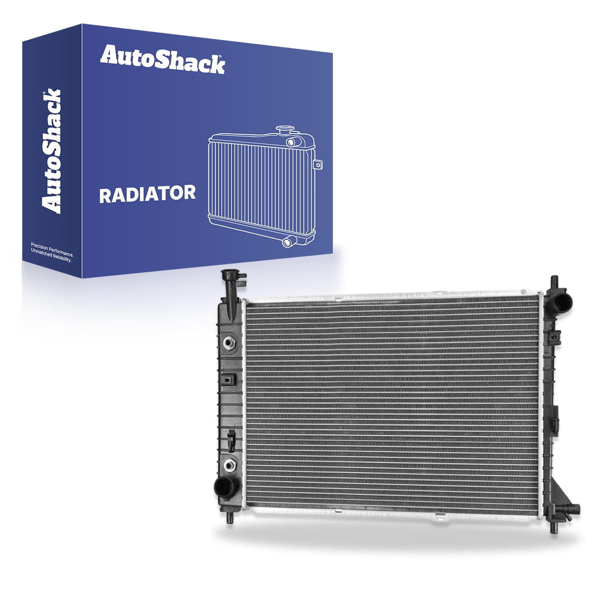 Autoshack Radiator Compatible with Ford, Mustang 1997-2004, V6 3.8L 3.9L V8 4.6L 5.4L, with Transmission Oil Cooler