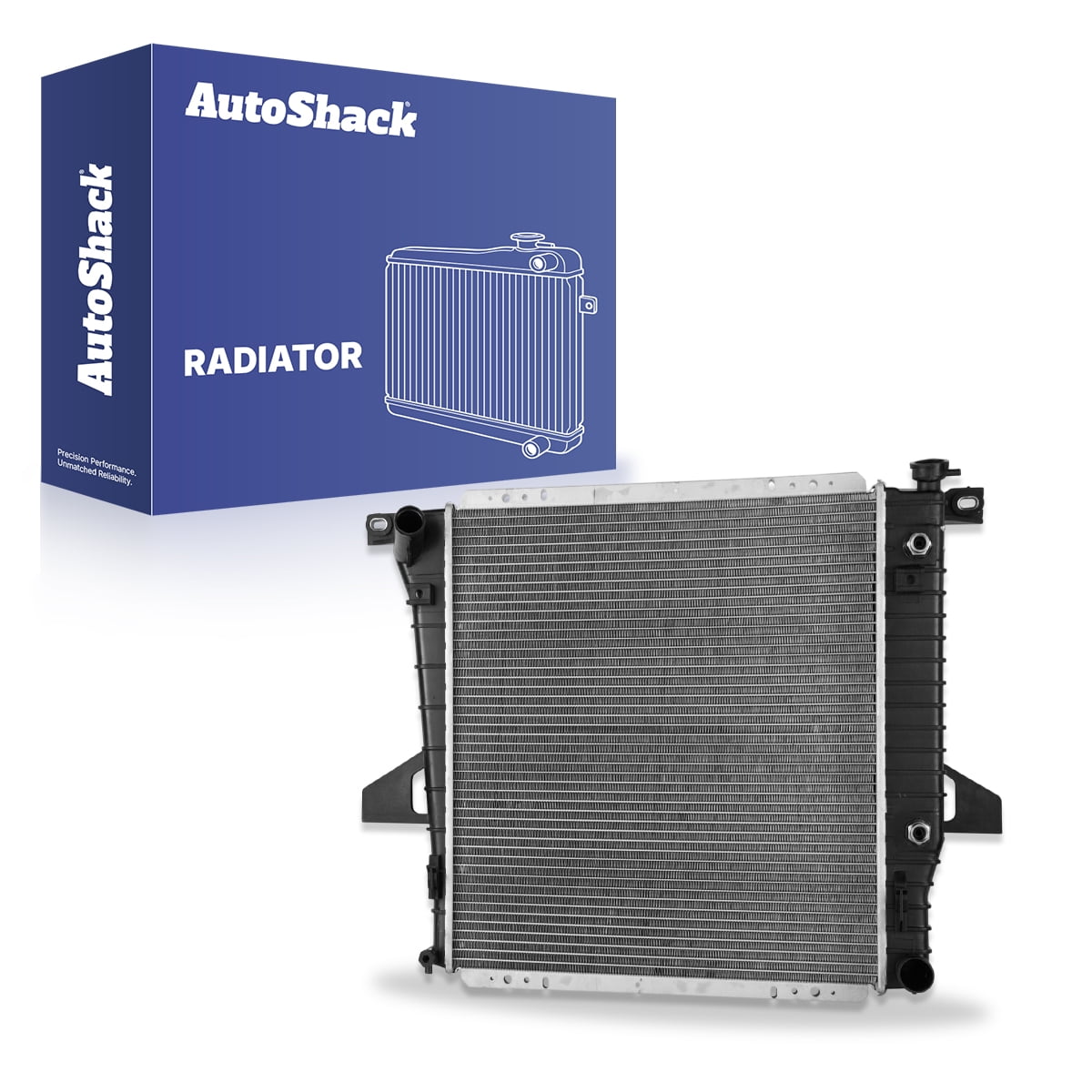 Autoshack Radiator Compatible with Ford & Mazda, Ranger 1998-2001 B2500 1998-2001, L4 2.3L 2.5L V6 3.0L 4.0L L, with Transmission Oil Cooler