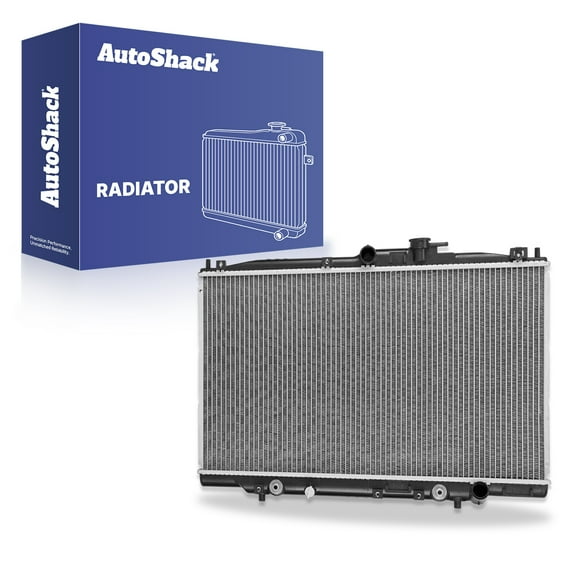 Autoshack Radiator Compatible with Honda, Accord 1998-2002, L4 2.3L V6 3.0L, with Transmission Oil Cooler