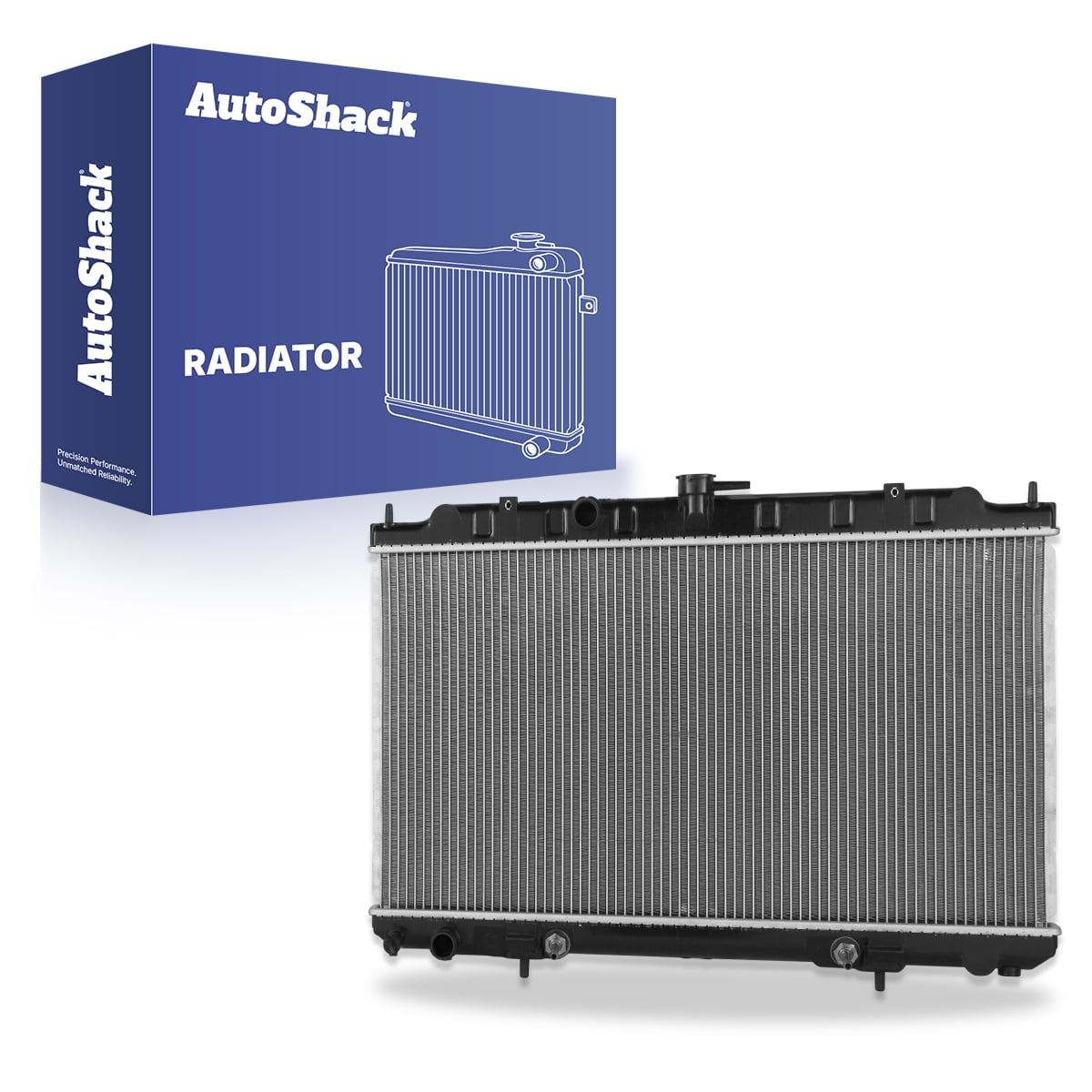Autoshack Radiator Compatible with Nissan, Sentra 2000-2006, L4 1.8L 2.0L 2.5L, with Transmission Oil Cooler