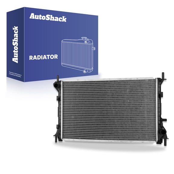 Autoshack Radiator Compatible with Ford, Focus 2000-2007, L4 2.0L 2.3L, With Transmission Oil Cooler