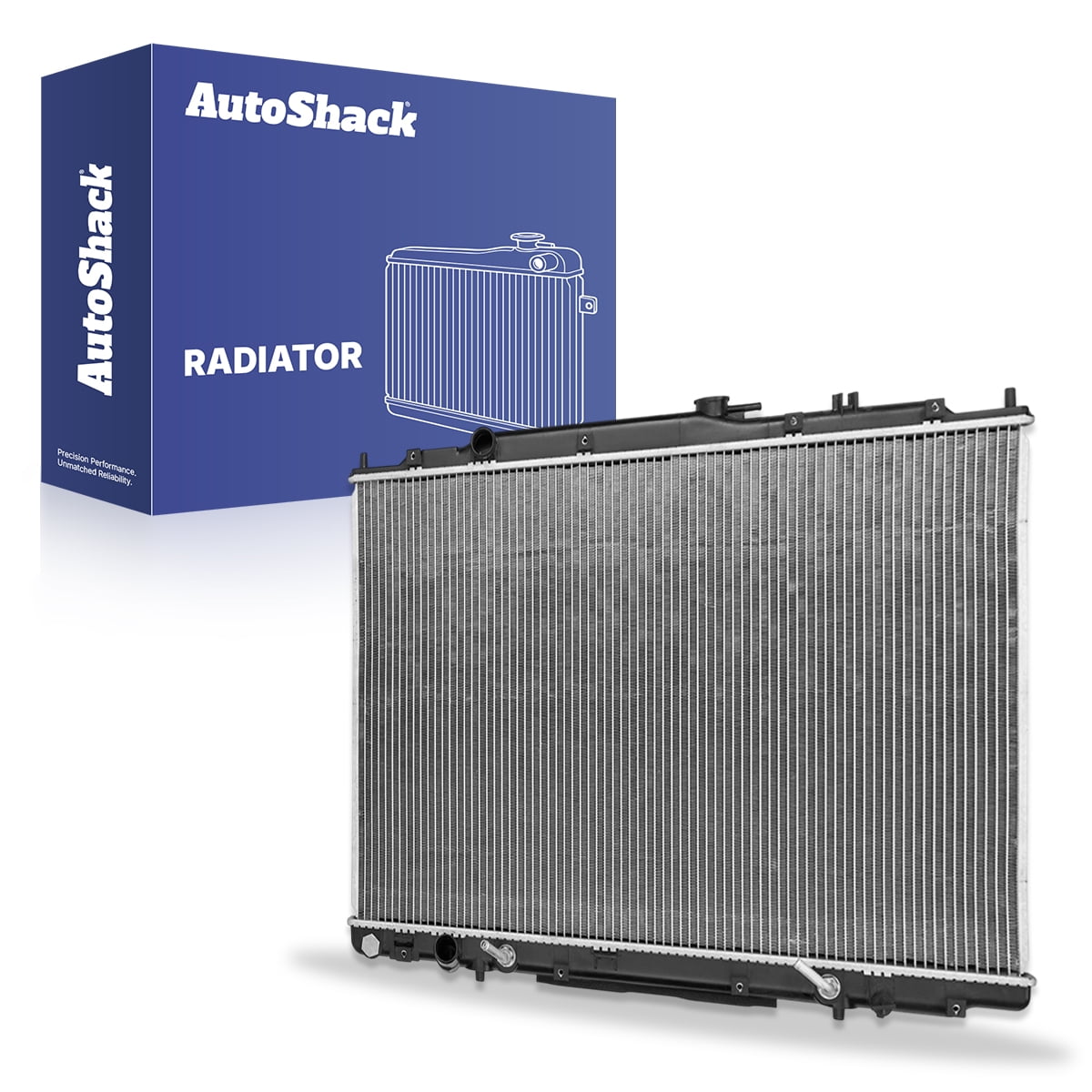 Autoshack Radiator Compatible with Honda & Acura, Pilot 2003-2004 MDX 2001-2002, V6 3.5L, with Transmission Oil Cooler