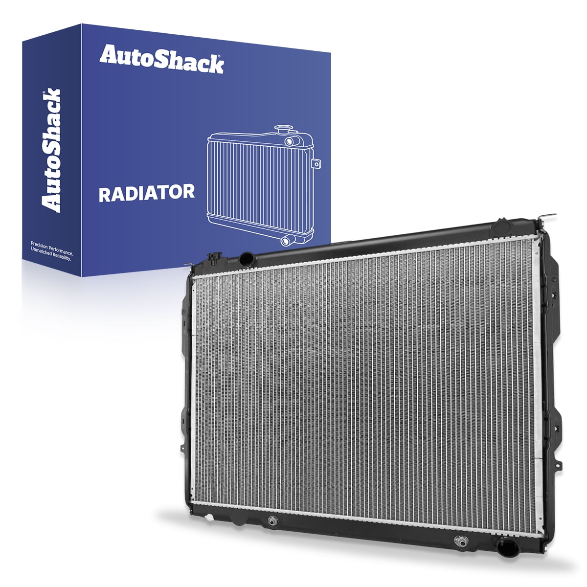 Autoshack Radiator Compatible with Toyota, Tundra 2004-2006 Sequoia 2001-2007, V6 3.4L 4.0L V8 4.7L, with Transmission Oil Cooler
