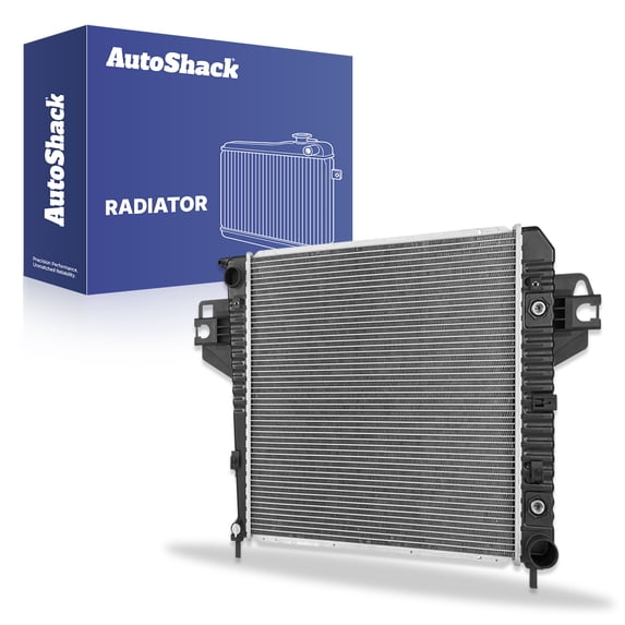 Autoshack Radiator Compatible with Jeep, Liberty 2002-2006, V6 3.7L, With Transmission Oil Cooler